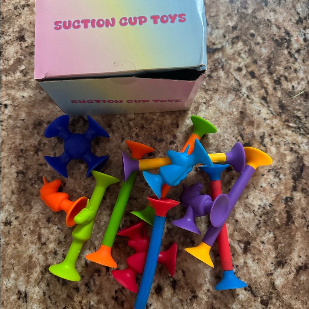 Suction Cup Toys - Multicolor Set